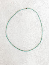 Turquoise Seed Bead ~ 15"