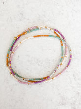 Lavender Fields Seed Bead ~ 16"