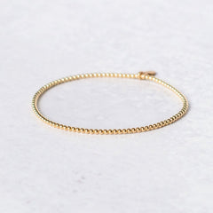 My Queen Gold Bracelet ~ 2mm