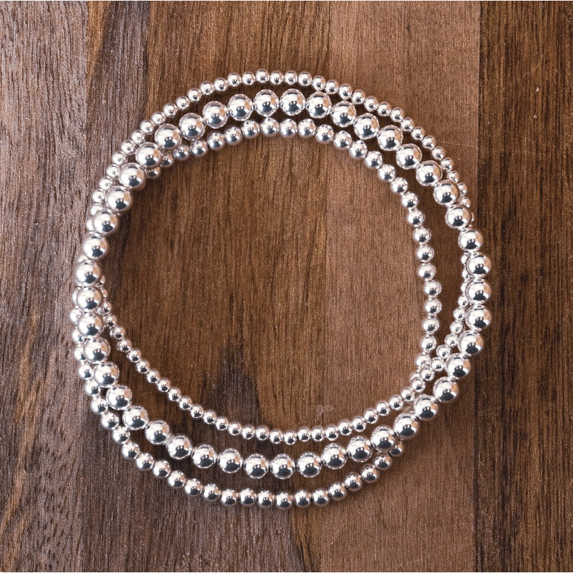 Modern Princess Silver Bracelet ~ 3mm