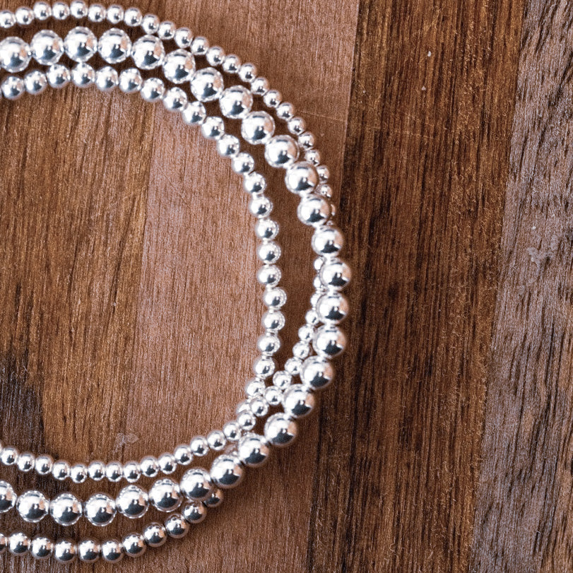 Modern Princess Silver Bracelet ~ 3mm